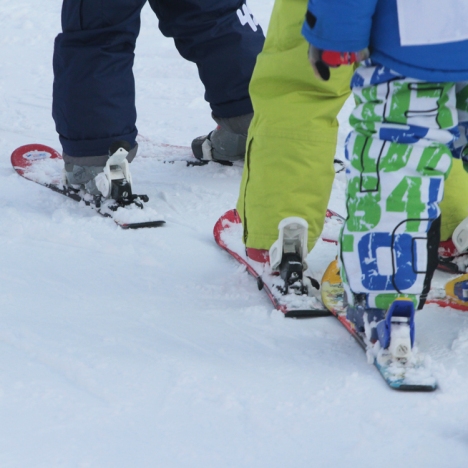 leren skien kids